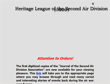 Tablet Screenshot of heritageleague.org